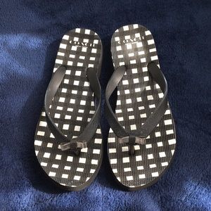 Black Coach sandals